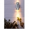 ΑΠΛΙΚΑ ΤΟΙΧΟΥ LED ΕΞΩΤΕΡΙΚΟΥ ΧΩΡΟΥ INOX UP/DOWN RAN 5011701461| LUTEC Απλίκες Τοίχου