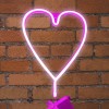 Neon Led Strip Επίτοιχο Διακοσμητικό Φωτιστικό HEART Διακοσμητικά LED φωτιστικά