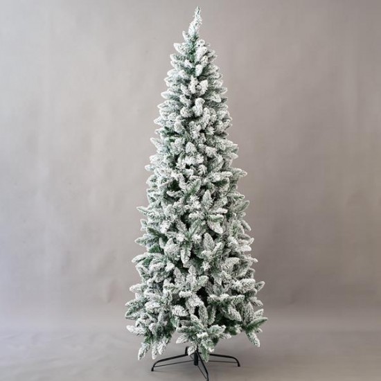 ΔΕΝΤΡΟ SLIM ΧΙΟΝΙΣΜΕΝΟ 240CM 600-30196 | MAGIC CHRISTMAS Χριστουγεννιάτικα Δέντρα
