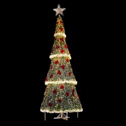 ΔΕΝΤΡΟ ΦΩΤΙΖΟΜΕΝΟ ΓΙΓΑΣ PVC ΕΞΩΤΕΡΙΚΟΥ ΧΩΡΟΥ 500cm | MAGIC CHRISTMAS
