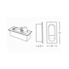 ΑΠΛΙΚΑ ΤΟΙΧΟΥ ΜΕΤΑΛΛΙΚΗ ΜΑΥΡΟ ΜΑΤ H43 | ZAMBELIS LIGHTS  Απλίκες Ανάγνωσης - Bed Side