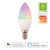 ΛΑΜΠΑ LED SMART WIFI ΚΕΡΙ 6W Ε14 RGBW 220-240V 147-77902 | EUROLAMP Λάμπες LED Βιδωτές Ε14
