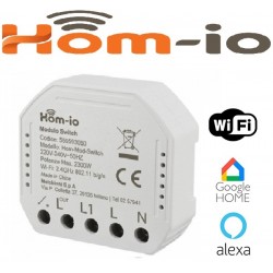Hom-io Smart Ενδιάμεσος Διακόπτης Wi-Fi Αλε-Ρετουρ