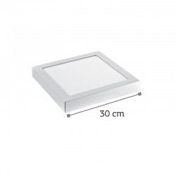 InLight LED Mounted Panel 24watt Τετράγωνο 4000Κ Φυσικό Λευκό D:30cm (2.24.03.2)