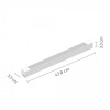 InLight Γραμμικό φωτιστικό LED 35W 3000K για μονοφασική ράγα σε λευκή απόχρωση D:60cmX3,3cm (T02701-WH) 