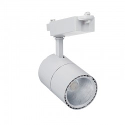 InLight Σποτ Ράγας Λευκό LED 30W 4000K D:9,5cmX20,5cm (T00202-WH)