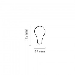 InLight E27 LED Filament A60 10watt (7.27.10.22.2)