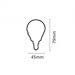 InLight E14 LED G45 5,5watt 6500K  Ψυχρό Λευκό (7.14.05.14.3)
