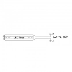 InLight G13 LED T8 9watt 6500Κ Ψυχρό Λευκό (7.08.09.01.3)