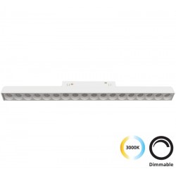 Linear Antiglare Λευκό L:365 Magnetic (dimmable)